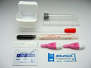 男子5 クラミジア・淋病・トリコモナス(尿)・カンジダ(皮膚)・HIV(血液) 検査セット